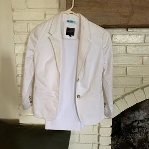 White Limited Jacket (listing photo shows pants too, but just the jacket)